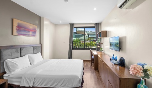Habitación sénior doble, vistas a la ciudad