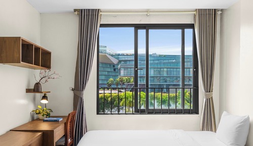 Habitación triple Deluxe, vistas a la ciudad