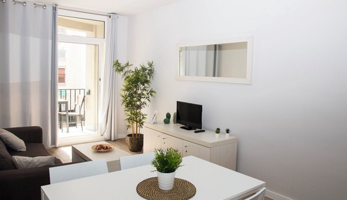 Apartamento básico, vistas a la ciudad