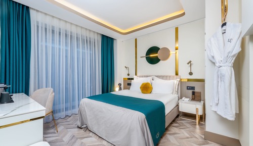Habitación romántica con 1 cama doble o 2 individuales