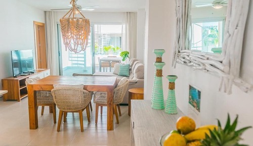 Apartamento Deluxe, 2 habitaciones, vistas parciales al mar
