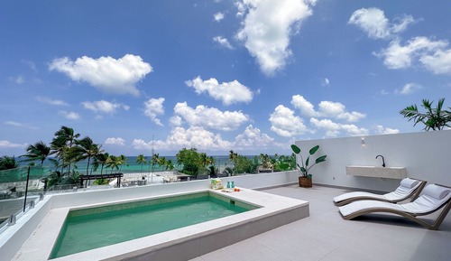 Dúplex Signature, 3 habitaciones, piscina privada, vistas al mar