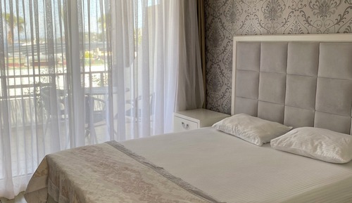 Habitación de lujo doble, vistas parciales al mar