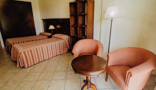 Habitación doble, terraza