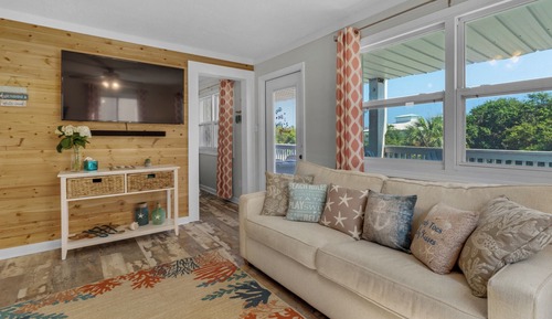 Apartamento, 1 cama de matrimonio grande con sofá cama, balcón (Villas Bahama West 106)