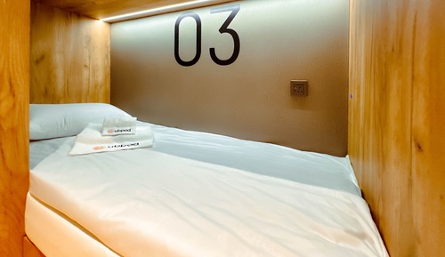 Dormitorio compartido básico, vistas a la ciudad