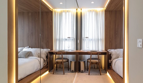 Estudio superior, 1 cama doble, baño privado