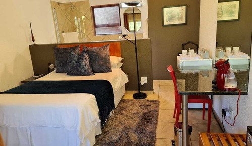 Habitación ejecutiva doble de uso individual, no fumadores, vistas al jardín