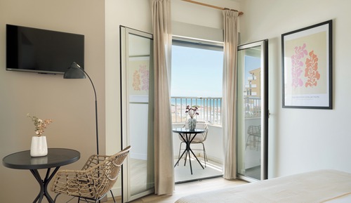 Estudio panorámico, vistas al mar
