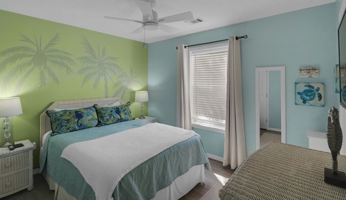 Apartamento, varias camas, patio, vistas al jardín (Beachside Villas 714)