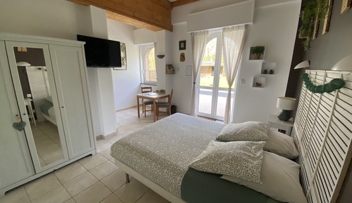 Habitación doble, vistas al jardín