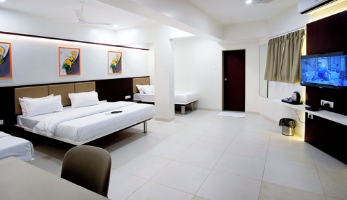 Habitación cuádruple Deluxe