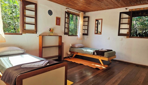 Habitación económica, vistas al patio
