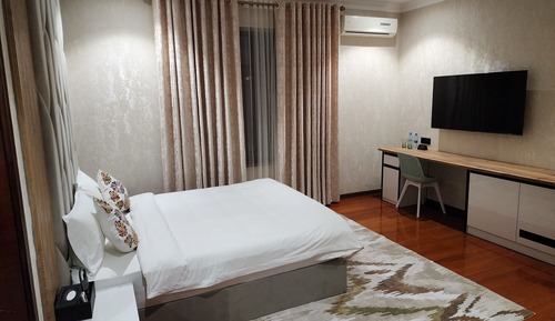 Habitación estándar, 1 cama de matrimonio, no fumadores, vistas al patio