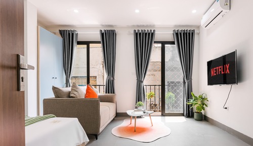 Estudio Deluxe, balcón