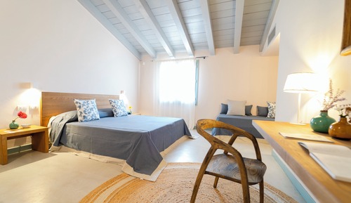 Habitación superior, vistas al mar