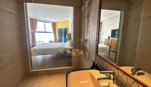 Habitación Deluxe doble, vistas a la piscina