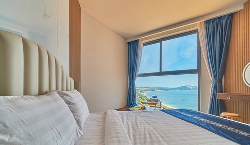 Habitación cuádruple familiar, vistas al mar