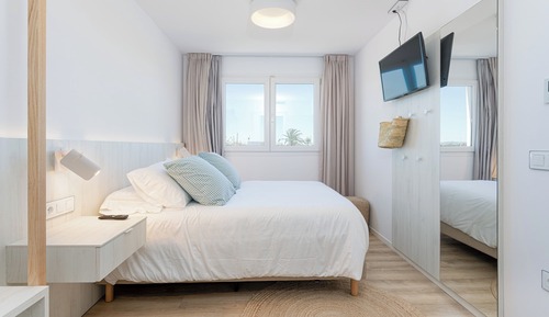 Habitación doble, vistas al jardín