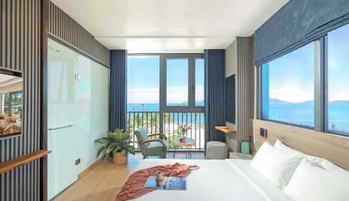 Apartamento familiar, vistas al mar