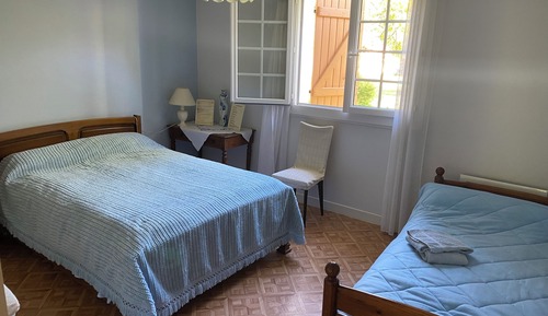 Apartamento familiar, 2 habitaciones, vistas al jardín