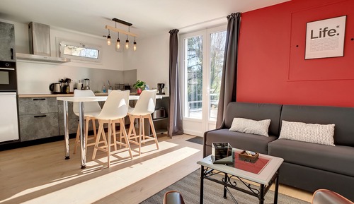 Apartamento Confort, vistas al jardín