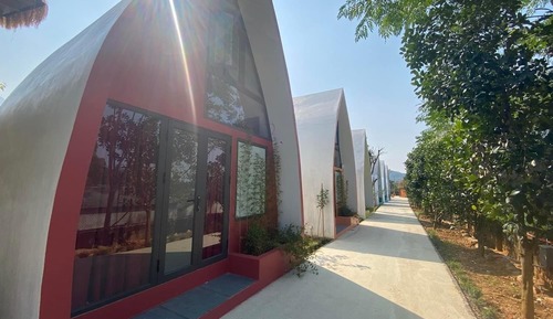 Bungalow de diseño, junto al lago