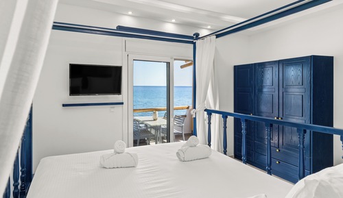 Suite estudio familiar, vistas al mar