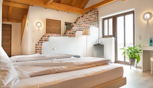 Habitación con 1 cama doble o 2 individuales