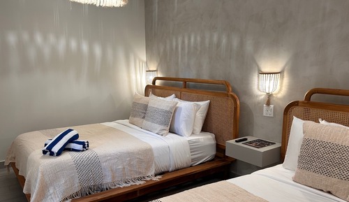 Habitación doble, 2 camas de matrimonio