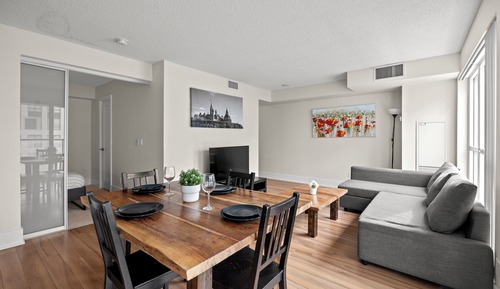 Apartamento Confort, cocina, vistas a la ciudad