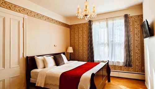 Habitación doble, 1 cama de matrimonio grande, vistas al jardín, planta baja