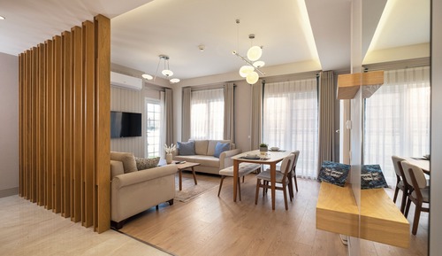 Apartamento ejecutivo, vistas al jardín