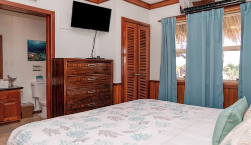 Habitación de lujo doble de uso individual, 2 habitaciones, vistas al mar, frente a la playa