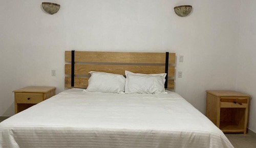 Habitación estándar, baño privado, vistas al patio