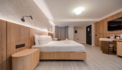 Habitación con 1 cama doble o 2 individuales