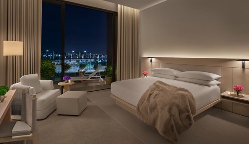 Habitación Deluxe, 1 cama de matrimonio grande, no fumadores, vistas a la ciudad