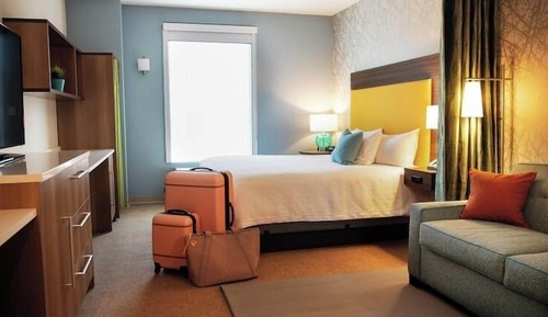 Suite estudio, 2 camas de matrimonio