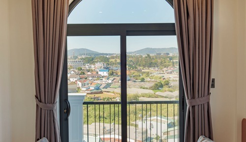 Habitación Deluxe, bañera, vistas a la ciudad