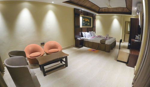 Casa de campo Premium, vistas al jardín