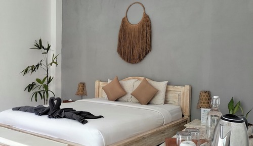 Habitación Confort doble, balcón, vistas al jardín