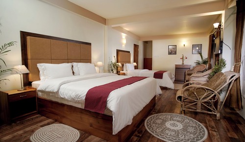 Habitación familiar, vistas al valle