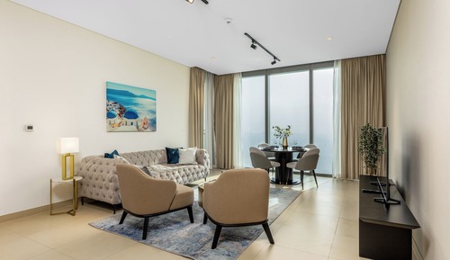 Apartamento Elite, balcón, vistas al mar