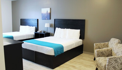 Habitación estándar, 2 camas de matrimonio
