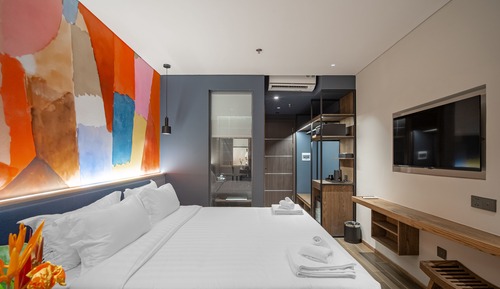 Habitación doble superior, vistas a la ciudad