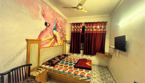 Deluxe Double Room, Multiple Beds, City View