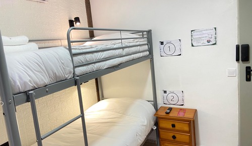 Habitación económica doble, vistas a la ciudad