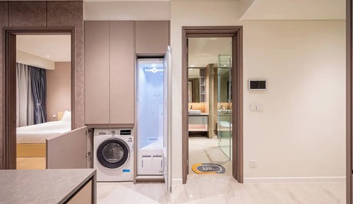 Suite Grand, varias camas, Acceso al salón del club, vistas a la ciudad