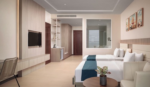 Habitación superior con 2 camas individuales