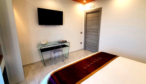 Habitación superior, vistas al jardín